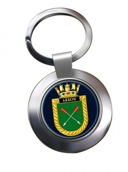 HMS Arrow (Royal Navy) Chrome Key Ring