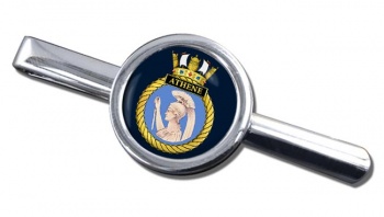 HMS Athene (Royal Navy) Round Tie Clip