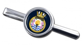 HMS Bacchante (Royal Navy) Round Tie Clip