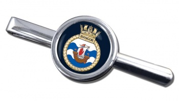 HMS Bangor (Royal Navy) Round Tie Clip
