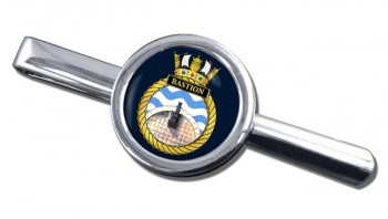 HMS Bastion (Royal Navy) Round Tie Clip