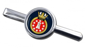 HMS Berkeley Castle (Royal Navy) Round Tie Clip