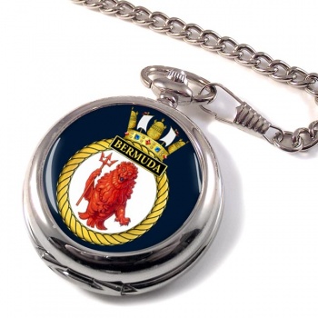 HMS Bermuda (Royal Navy) Pocket Watch