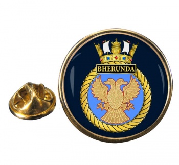 HMS Bherunda (Royal Navy) Round Pin Badge