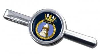 HMS Black Prince (Royal Navy) Round Tie Clip