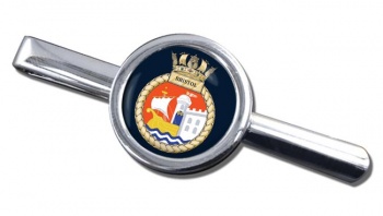 HMS Bristol (Royal Navy) Round Tie Clip