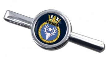 HMS Buxton (Royal Navy) Round Tie Clip