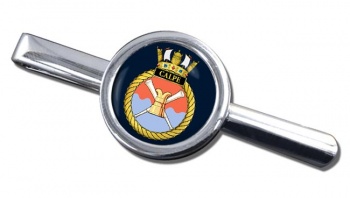 HMS Calpe (Royal Navy) Round Tie Clip