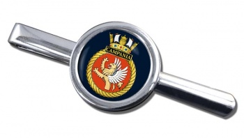 HMS Campania (Royal Navy) Round Tie Clip