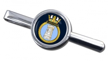 HMS Castleton (Royal Navy) Round Tie Clip