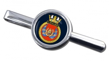 HMS Cavalier (Royal Navy) Round Tie Clip