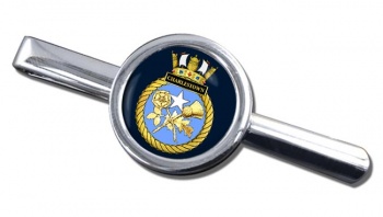 HMS Charlestown (Royal Navy) Round Tie Clip