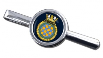 HMS Chequers (Royal Navy) Round Tie Clip