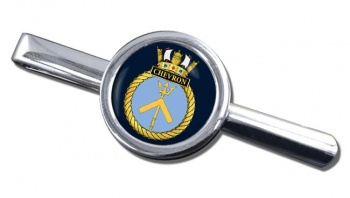 HMS Chevron (Royal Navy) Round Tie Clip