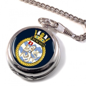 HMS Churchill (Royal Navy) Pocket Watch