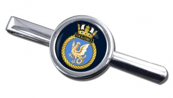HMS Cockatrice (Royal Navy) Round Tie Clip
