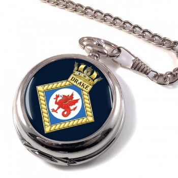 HMS Drake (Royal Navy) Pocket Watch