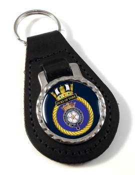 HMS Duke of York (Royal Navy) Leather Key Fob