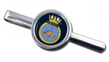HMS Felicity (Royal Navy) Round Tie Clip