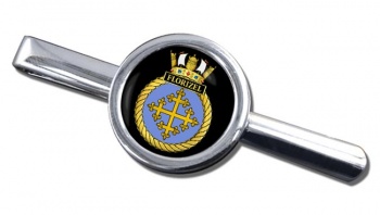 HMS Florizel (Royal Navy) Round Tie Clip