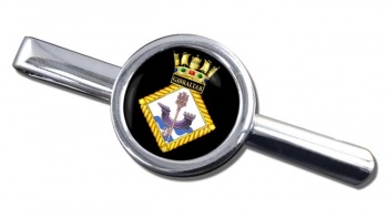 HMS Gibraltar (Royal Navy) Round Tie Clip
