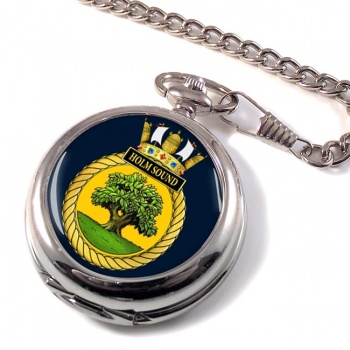 HMS Holm Sound (Royal Navy) Pocket Watch