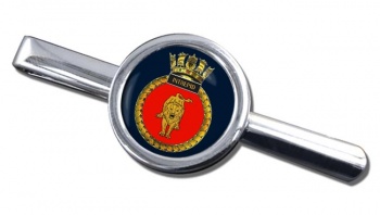 HMS Intrepid (Royal Navy) Round Tie Clip