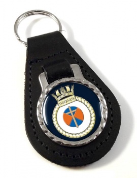 HMS Inverness (Royal Navy) Leather Key Fob