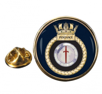 HMS Penzance (Royal Navy) Round Pin Badge