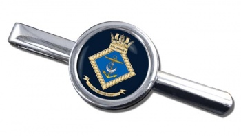 HMNB Portsmouth (Royal Navy) Round Tie Clip