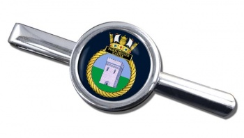 HMS Portchester Castle (Royal Navy) Round Tie Clip