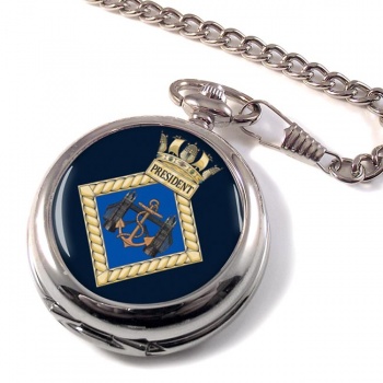 HMS President (Royal Navy) Pocket Watch