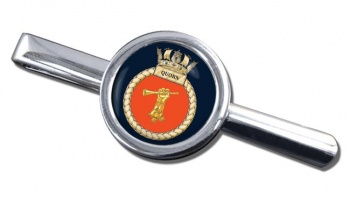 HMS Quorn (Royal Navy) Round Tie Clip