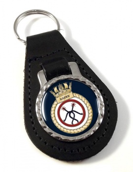 HMS Raider (Royal Navy) Leather Key Fob