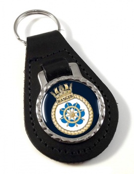 HMS Ranger (Royal Navy) Leather Key Fob