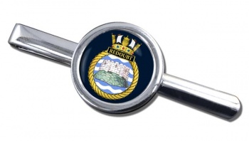 HMS Redoubt (Royal Navy) Round Tie Clip