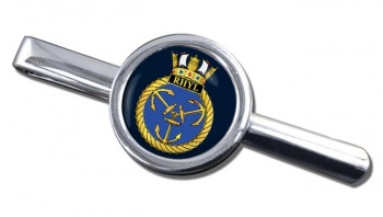 HMS Rhyl (Royal Navy) Round Tie Clip