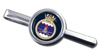 HMS Sabre (Royal Navy) Round Tie Clip