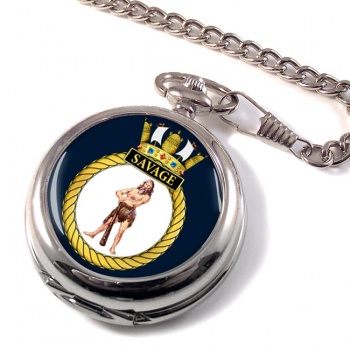 HMS Savage (Royal Navy) Pocket Watch