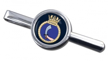 HMS Scimitar (Royal Navy) Round Tie Clip