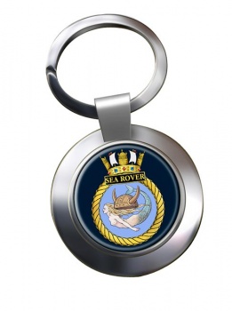 HMS Sea Rover (Royal Navy) Chrome Key Ring