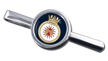 HMS Somerset (Royal Navy) Round Tie Clip