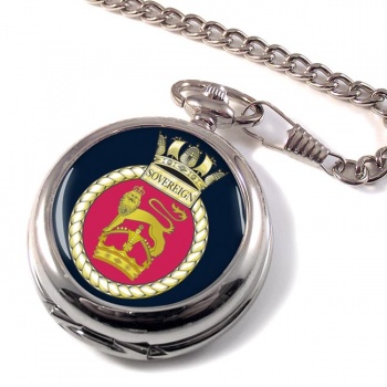 HMS Sovereign (Royal Navy) Pocket Watch