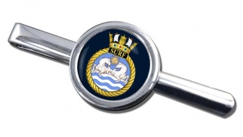 HMS Surf (Royal Navy) Round Tie Clip