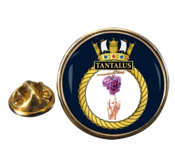 HMS Tantalus (Royal Navy) Round Pin Badge