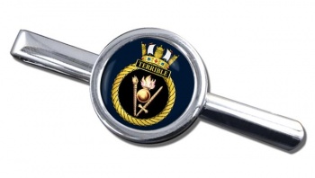 HMS Terrible (Royal Navy) Round Tie Clip