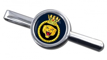 HMS Tiger (Royal Navy) Round Tie Clip