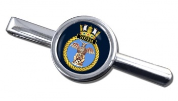 HMS Totem (Royal Navy) Round Tie Clip