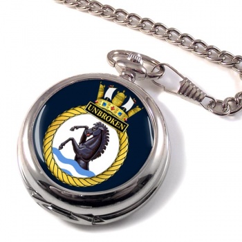 HMS Unbroken (Royal Navy) Pocket Watch