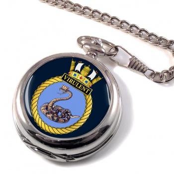 HMS Virulent (Royal Navy) Pocket Watch